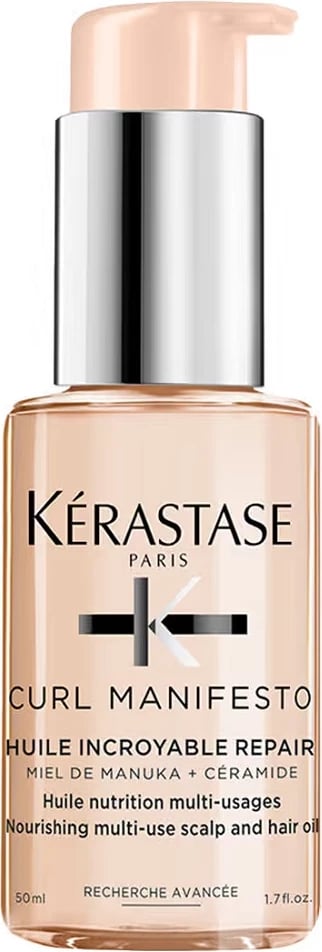 Vaj ushqyes për flokë kaçurrela Kerastase Curl Manifesto për femra, 50ml