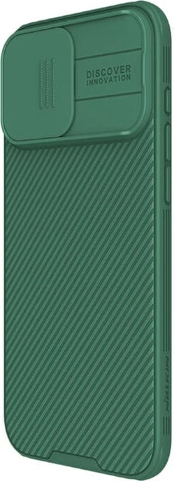 Mbështjellës Nillkin CamShield Pro për iPhone 16 Pro Max, i gjelbër