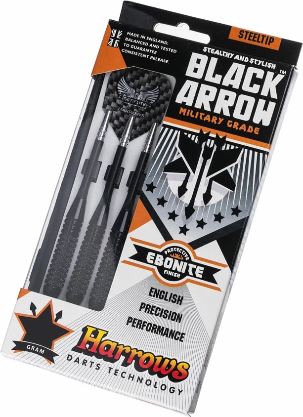 Shigjeta darts Harrows, të zeza