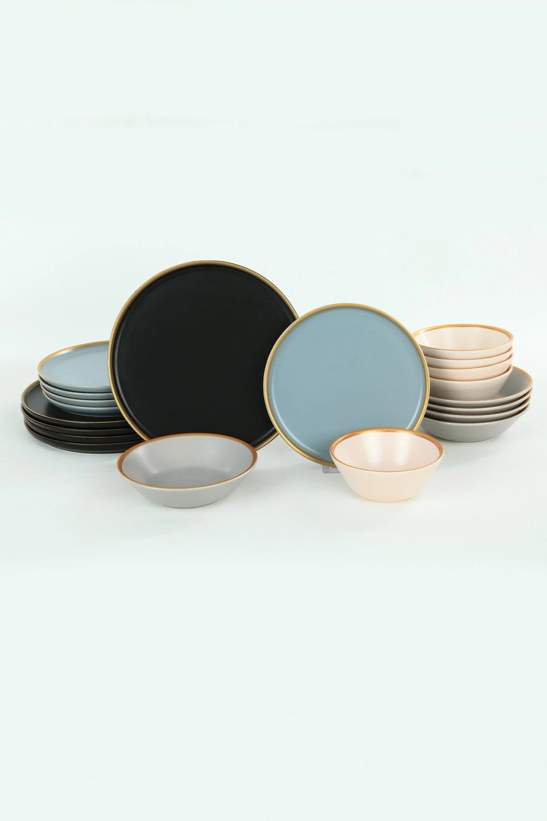 Set enësh darke qeramike 24 copë, Hermia Concept, TY039124FT84A841700MAET000