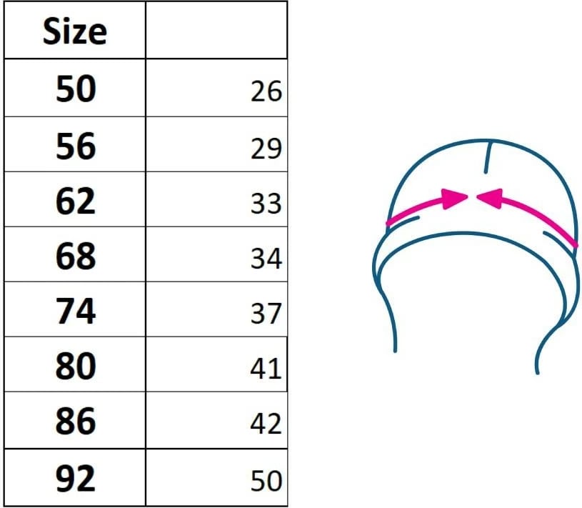 Kapelë bebe, New Baby, pambuk 100%, me veshë, madhësi 80 (9-12m), bezhë