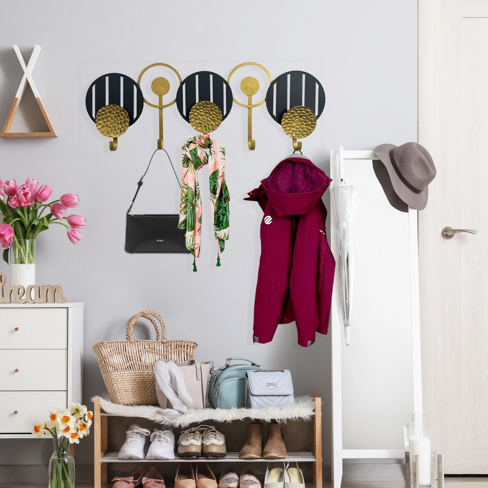 Varëse muri metalike Wallity, Mihriban, shumëngjyrëshe