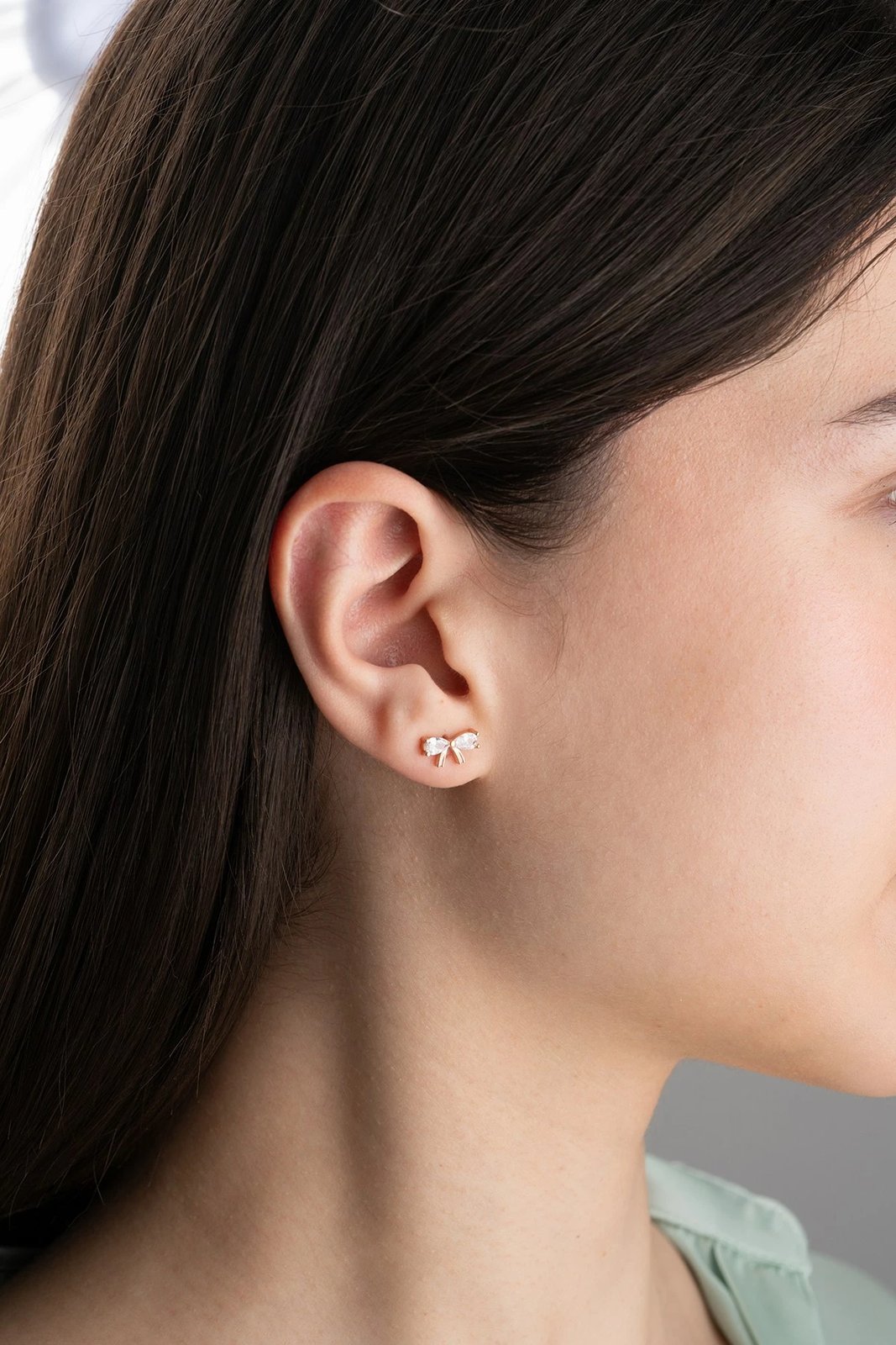 Vathë argjendi Jumeon, ngjyrë rozë ari dhe e bardhë, TRDYL303