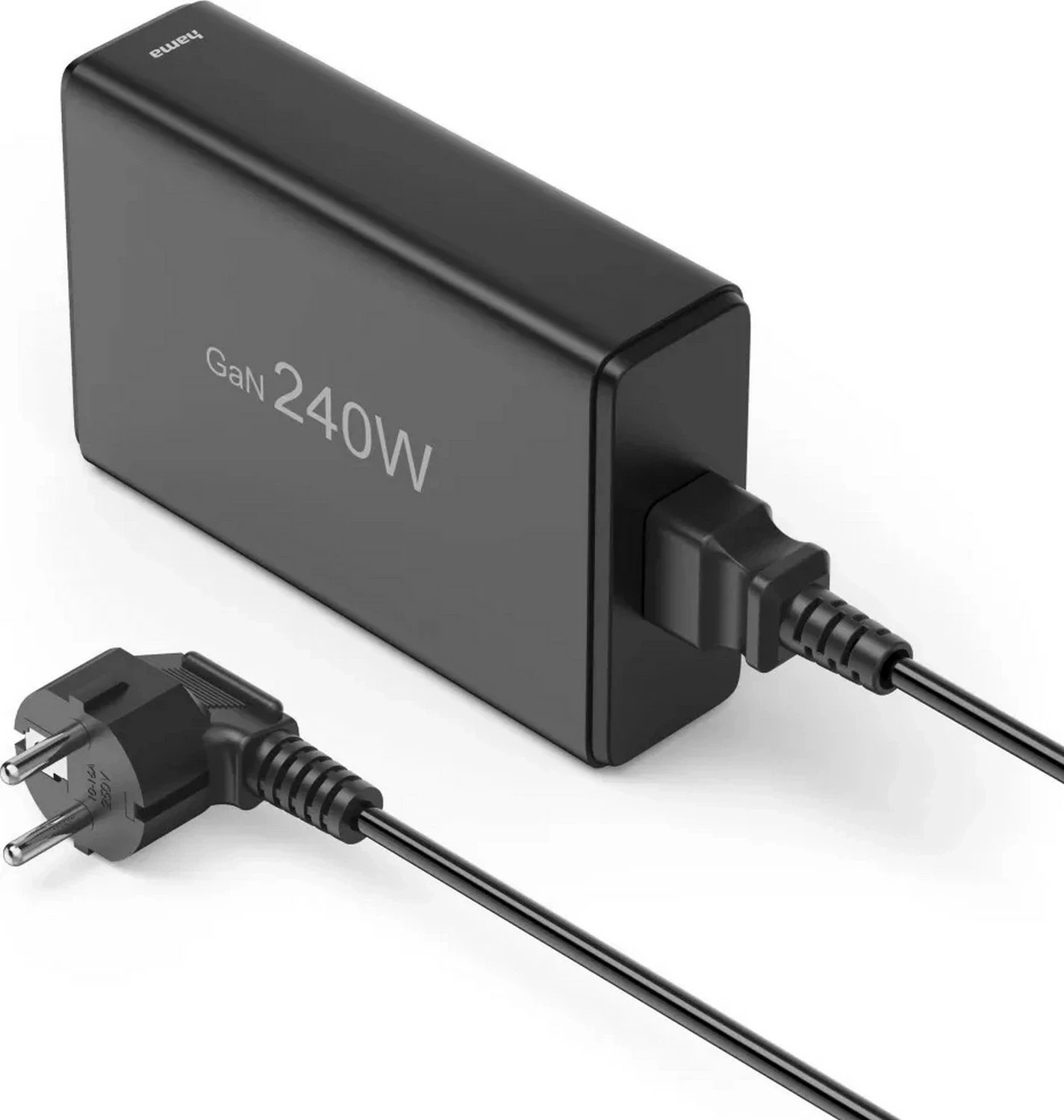 Stacion karikimi Hama, 240W, 4x USB-C, 1x USB-A, e zezë