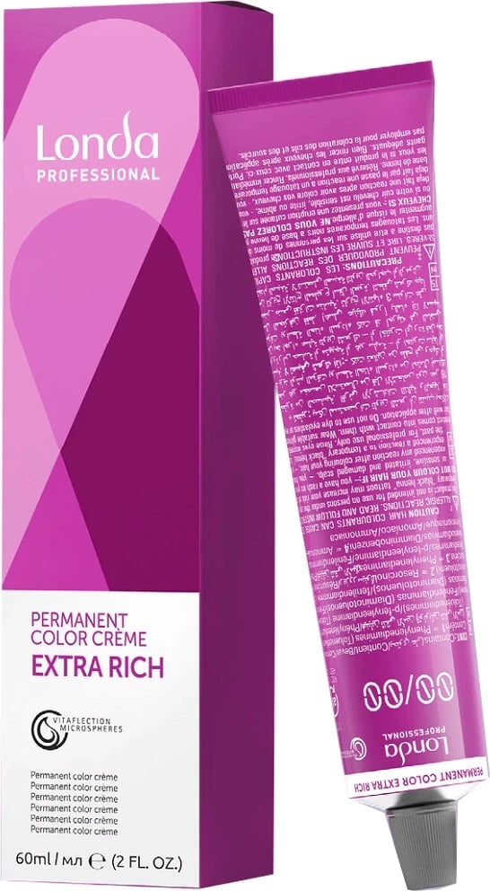 Ngjyrë e përhershme për flokë Londa Professional 8/71 për femra, 60ml