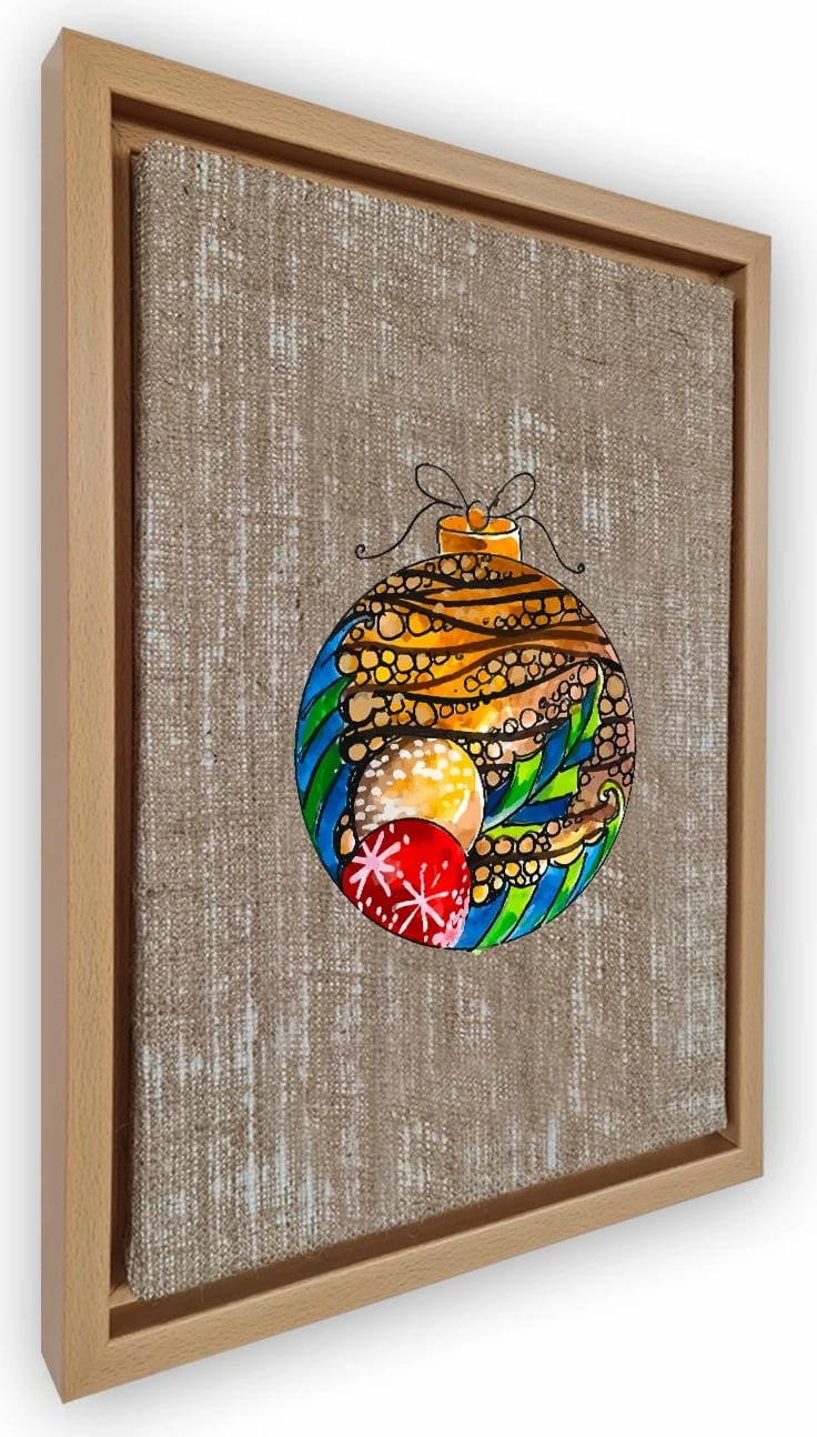 Pikturë dekorative në kanavacë me kornizë, shumëngjyrëshe, Wallity, NLJ2800881_3646, 36x46cm