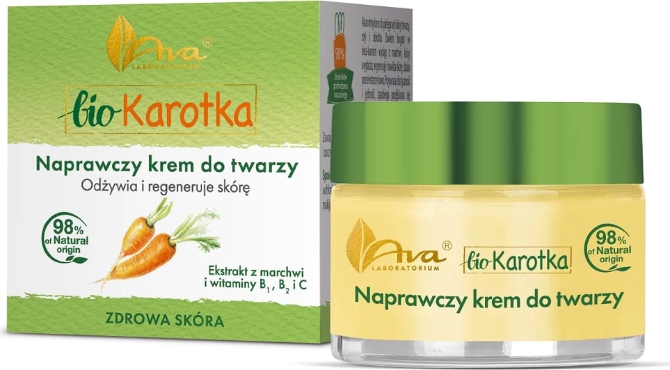Krem fytyre për femra Ava Laboratorium Bio Carrot Repair, 50ml