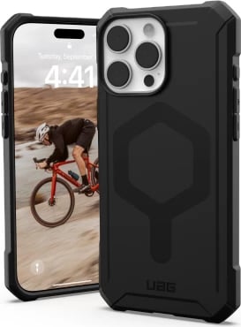 Mbështjellës UAG Essential Armor MagSafe për iPhone 16 Pro Max, Zi