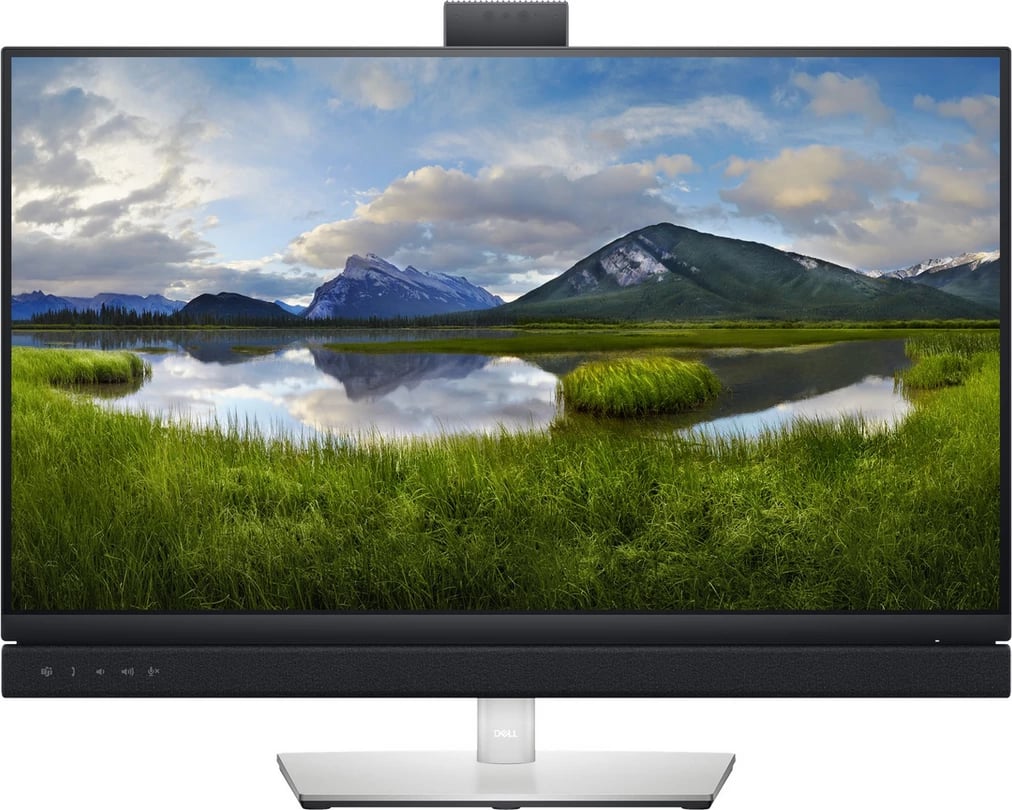 Monitor Dell C2722DE 210-AYLV 27" QHD (2560x1440) IPS 60Hz me kamera, mikrofon e altoparlant, i zi