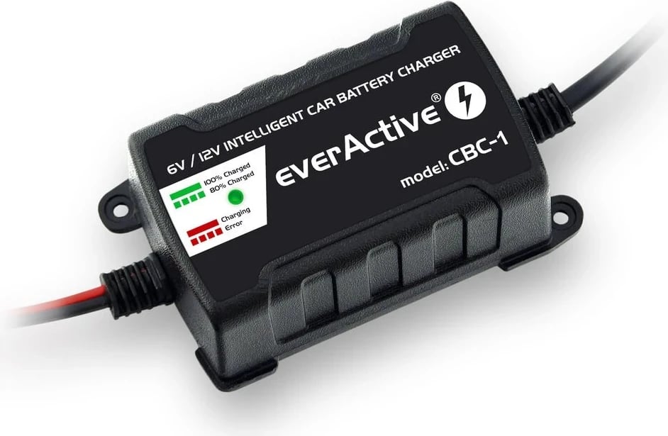 Karikues i baterisë së makinës everActive, 6-12V