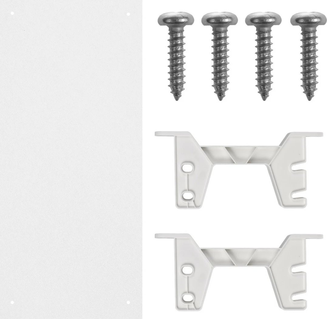 Organizues kabllosh Maclean MC-106W, nën tavolinë, i bardhë Organizues kabllosh Maclean MC-106W, nën tavolinë, i bardhë