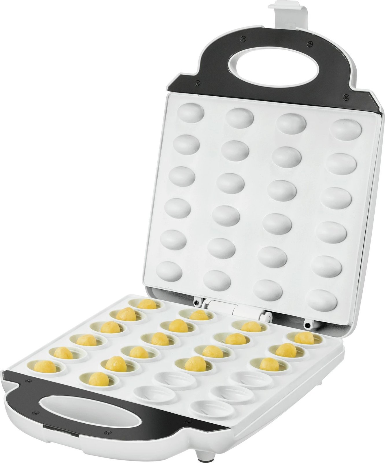 Aparat për vafla Unold 48360, 24 vafla, Inoks, Plastikë, Bardhë