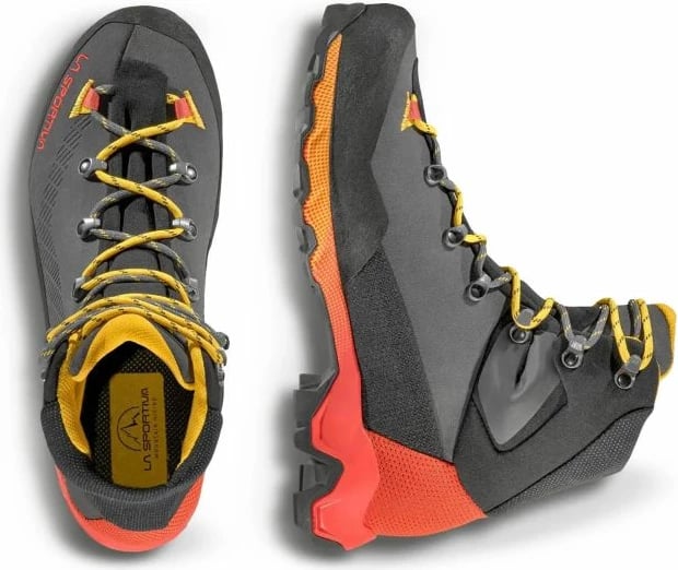 Atlete trekking La Sportiva, meshkuj carbon/yellow