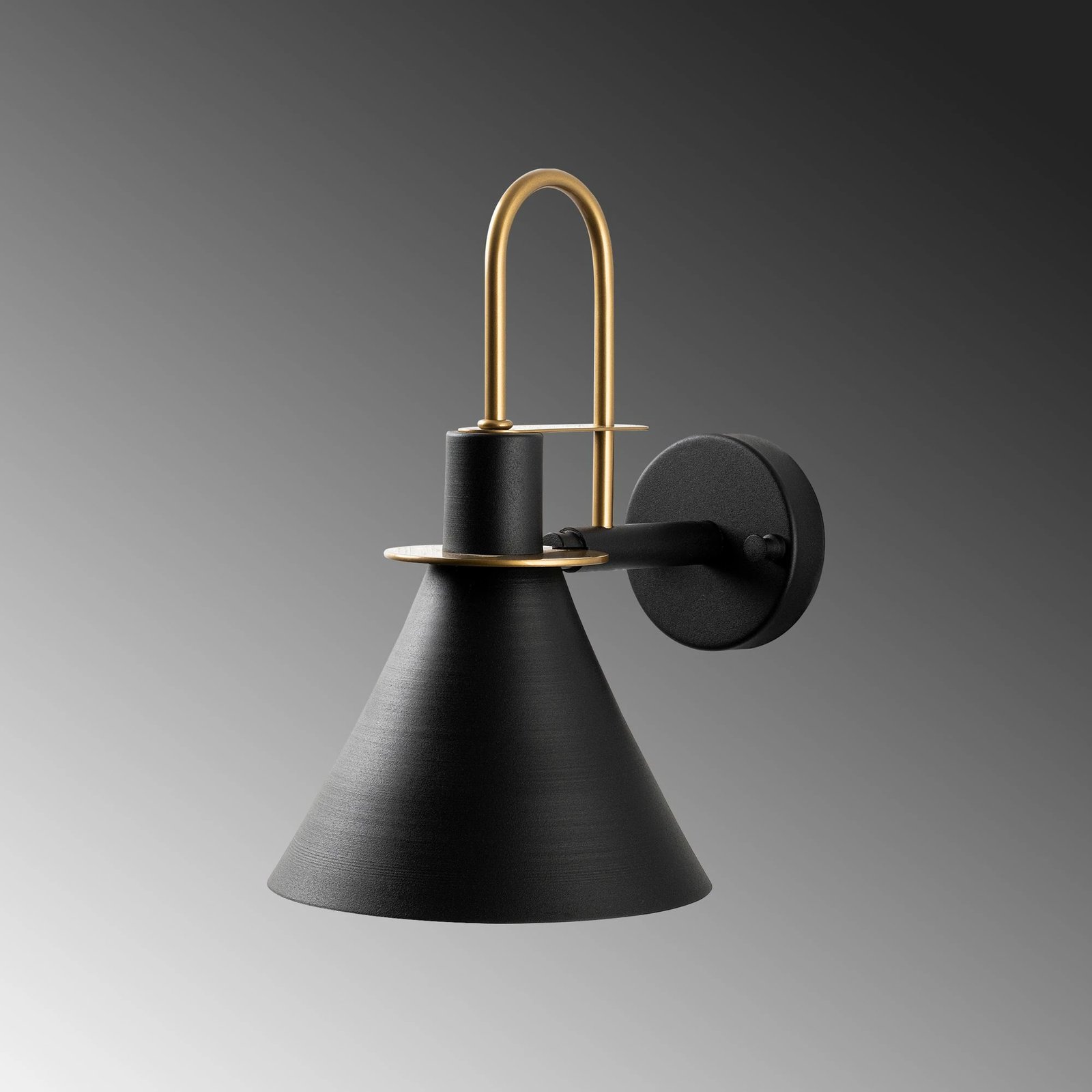 Llambë muri Opviq, Arco - 15040, ngjyrë e zezë