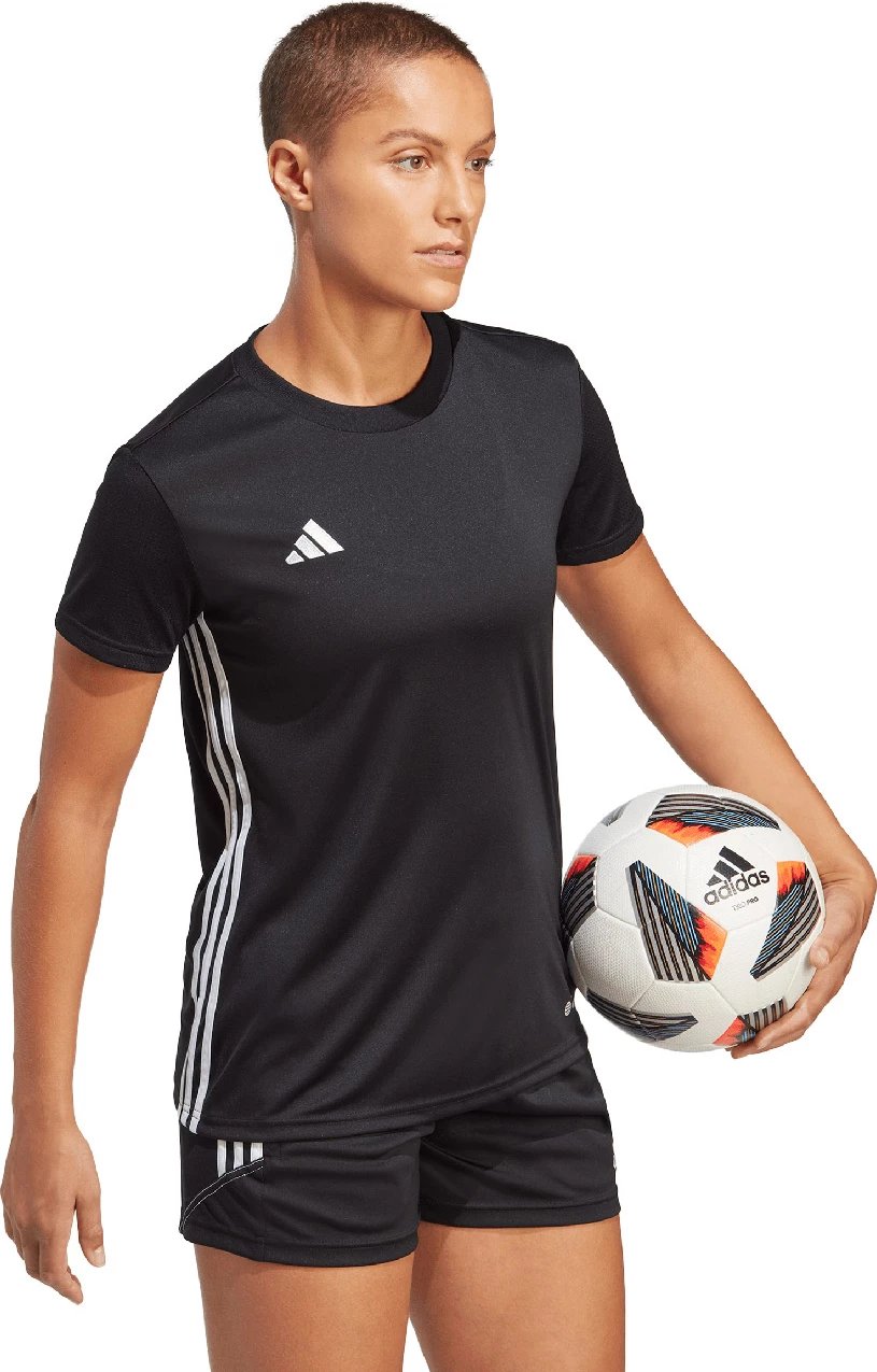 Maicë sportive për femra adidas, e zezë