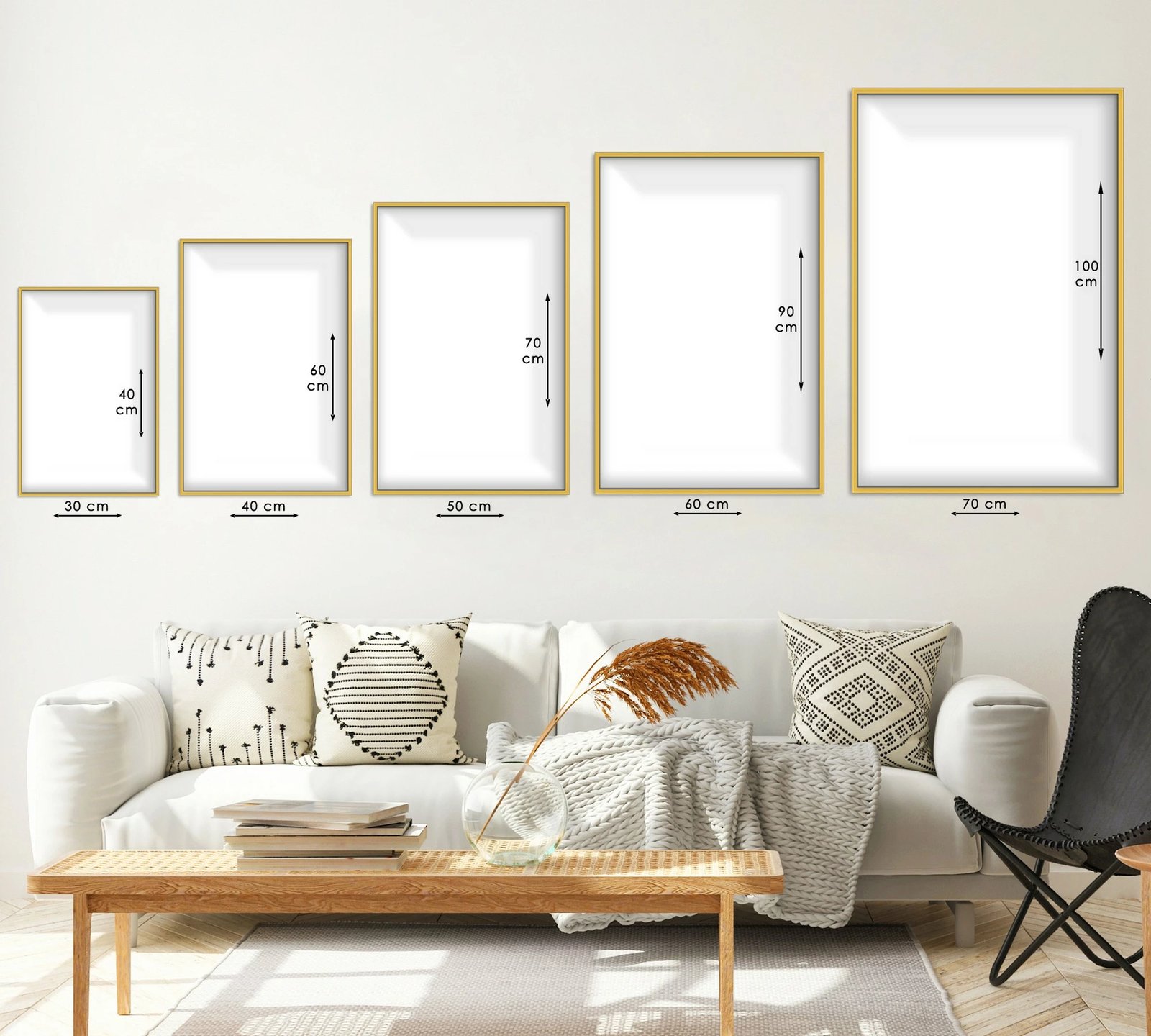 Pikturë dekorative xhami e temperuar, Wallity, Huhu385, shumëngjyrëshe, set prej 3 copash, 50x70cm