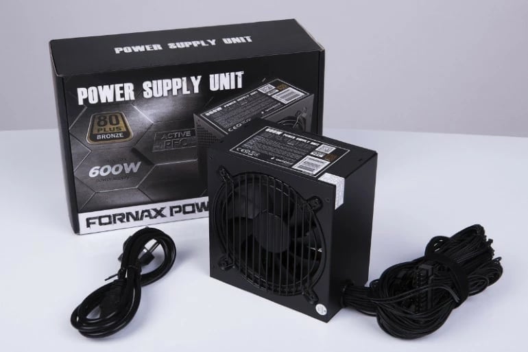 Kasë furnizimi Gembird CCC-PSU80P-BBP-600, 600W, ATX, 80+ Bronze, e zezë