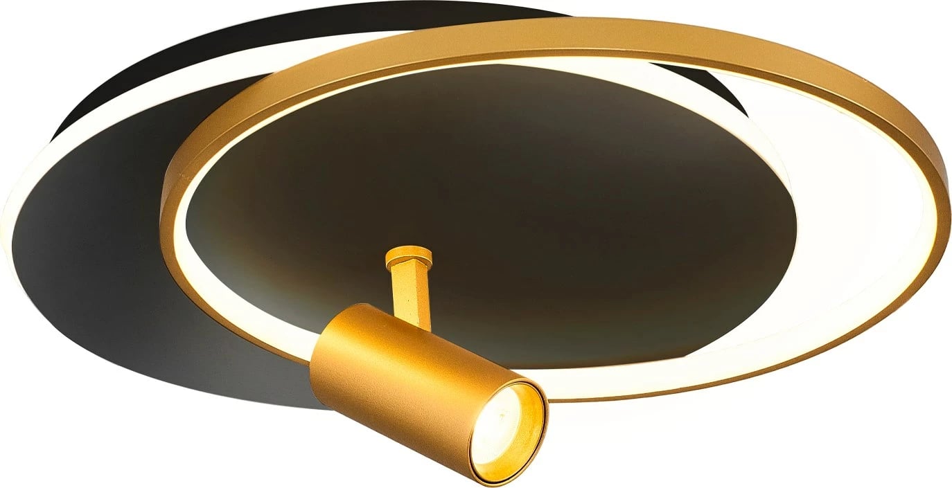 Llambë muri Opviq, e zezë dhe ari, 4156-3-19