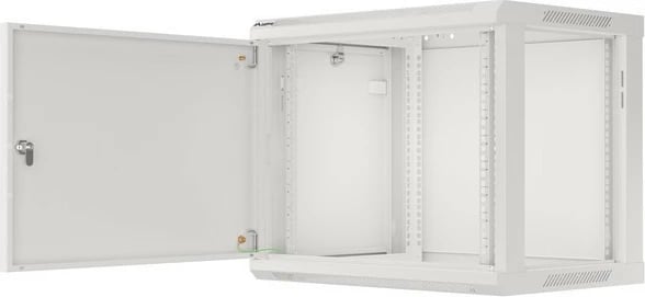 Kasë rrjeti për mur Lanberg WF01-6409-00S, 9U, 600x450 mm, Gri