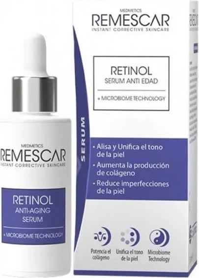 Serum kundër plakjes Remescar Retinol unisex 30ml Serum kundër plakjes Remescar Retinol unisex 30ml