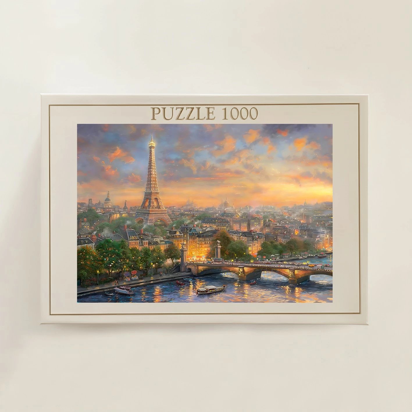 Puzzle 1000 copë, Evila Originals, shumëngjyrësh, PZL_015_1000