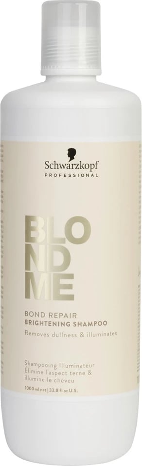 Shampon për femra Schwarzkopf Professional BlondMe Bond Repair Brightening, 1000ml