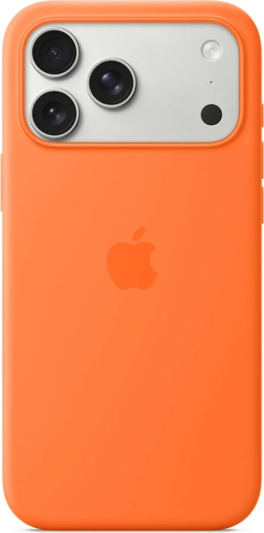 Mbështjellës silikon Apple MagSafe për iPhone 17 Pro Max, Portokalli