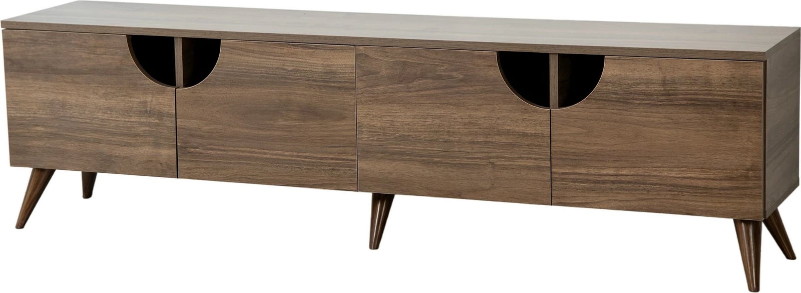 Komodë TV Skye Decor, ngjyrë arre, Grotte v2