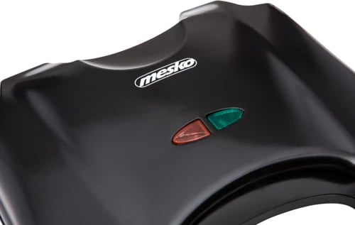 Toster sanduiçesh, Adler, MS 3032, 850 W, pllaka jo-ngjitëse, bën 2 sanduiçe (4 trekëndësha), i zi