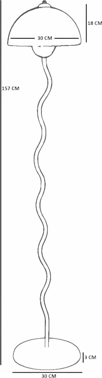 Llambë dyshemeje Opviq, portokalli, 8938-2