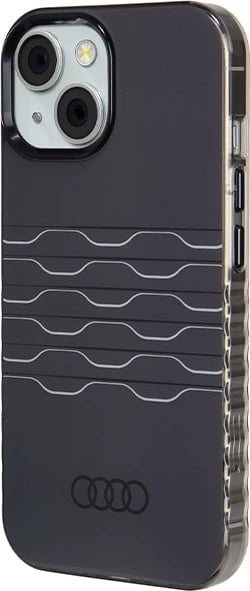 Mbështjellës Audi IML MagSafe për iPhone 15/14/13, i zi
