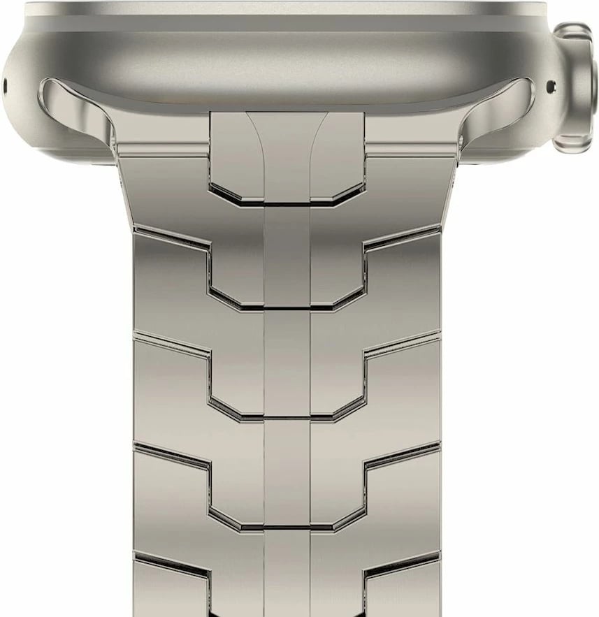 Byzylyk çeliku për Apple Watch Tech-Protect Stainless Line, 42/44/45/49 mm, titanium