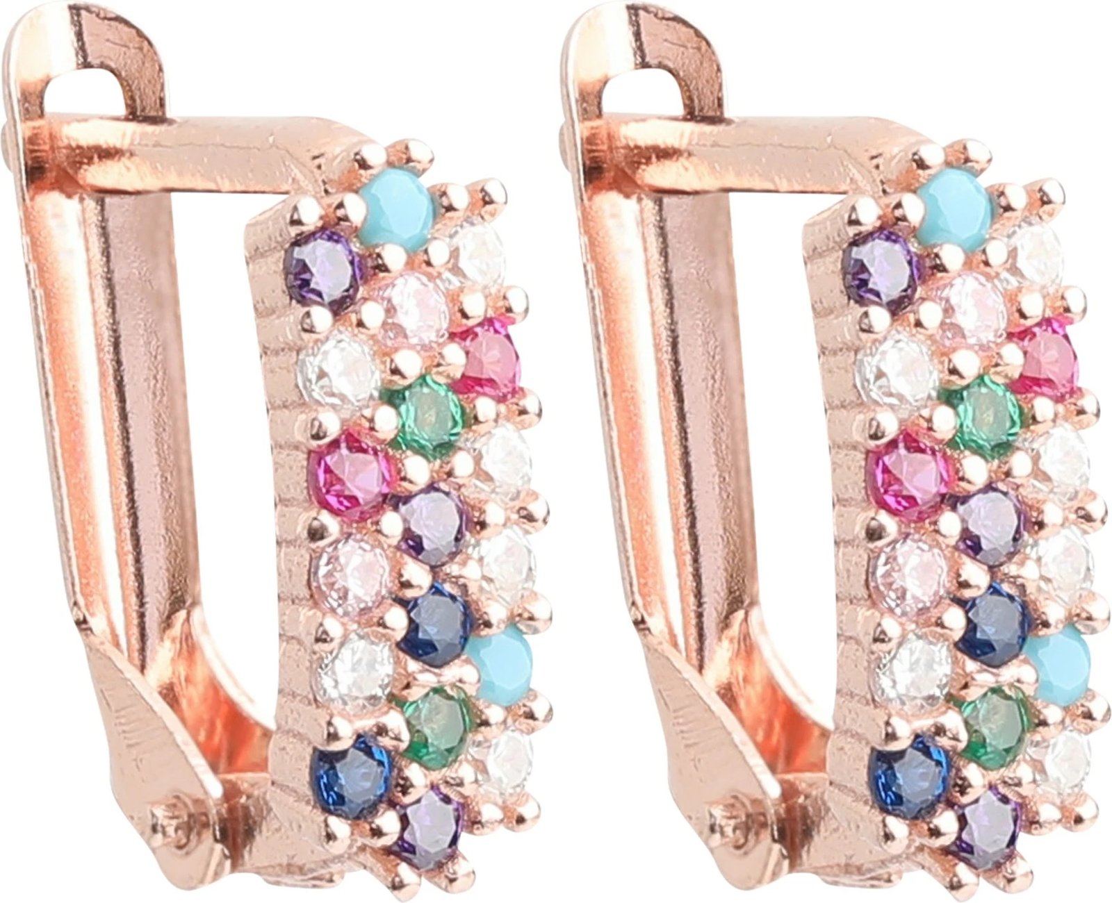 Vathë argjendi Jumeon, shumëngjyrësh, 10804RNK, 11mm