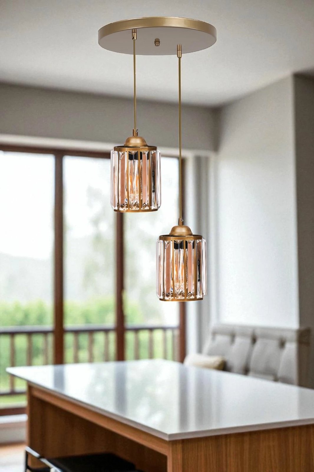 Llambë tavani Opviq, ngjyrë ari, 9041-2