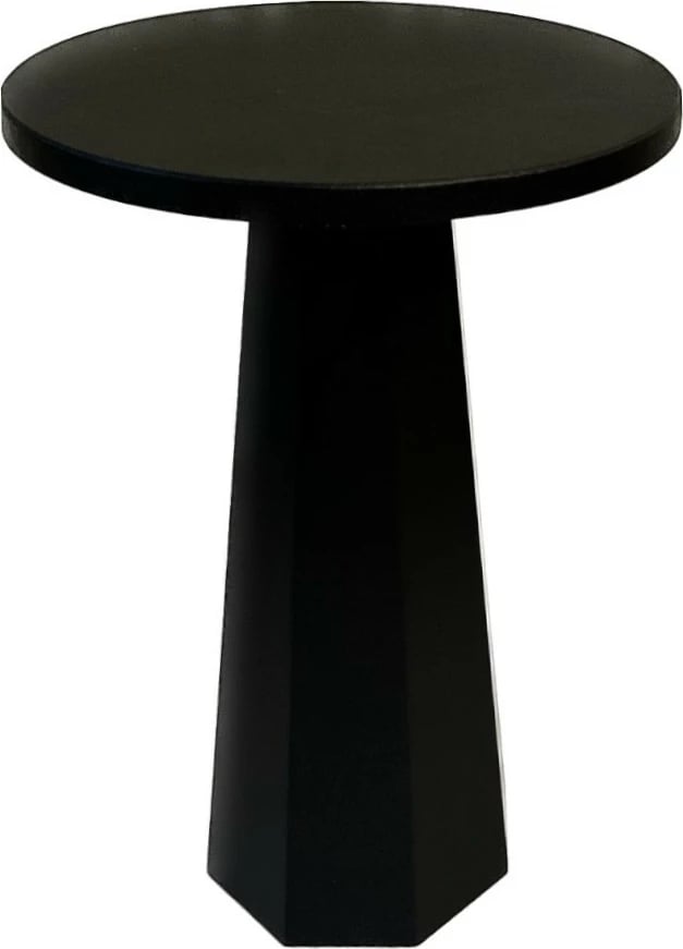 Tavolinë anësore Skye Decor, Lilyum 52, e zezë