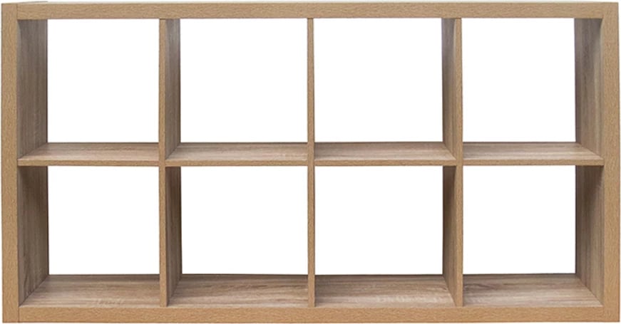 Raft librash KIVOS 77, ngjyrë sonoma, 77x29.5x147.5