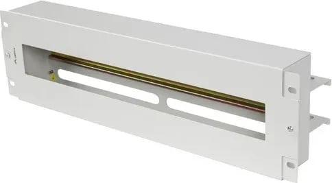 Panel shpërndarës LANBERG 3U 19 inch me shinë DIN TS-35, gri