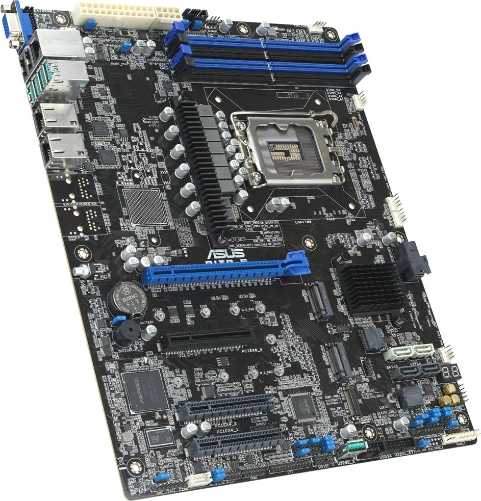 Pllakë amë ASUS P13R-E, Intel C266, LGA 1700, ATX, e zezë