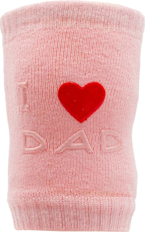 mbrojtëse gjuri për bebe, New Baby, me ABS antirrëshqitës, universal, rozë, 1 palë