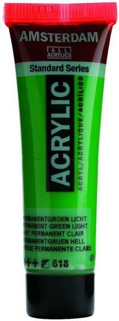 Ngjyrë akrilike Talens Amsterdam 618 Permanent Green L 120ml