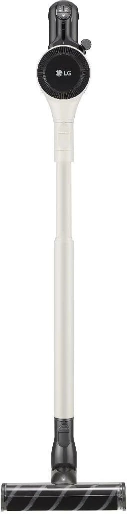 Fshesë me korrent vertikale pa kabllo, LG, A9T-PRIME1C CordZero All-in-One Tower, 2.5L, 260W, Wi‑Fi, deri 120 min, bezhë