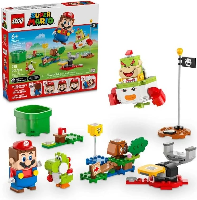 Set LEGO Super Mario 71439 me Mario interaktiv, 218 pjesë