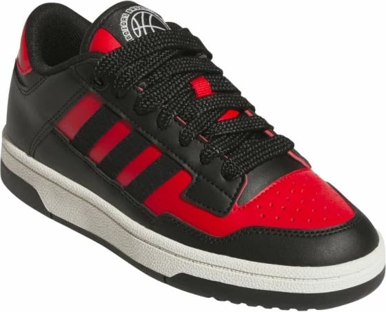 Atlete fëmijësh adidas, të zeza të kuqe