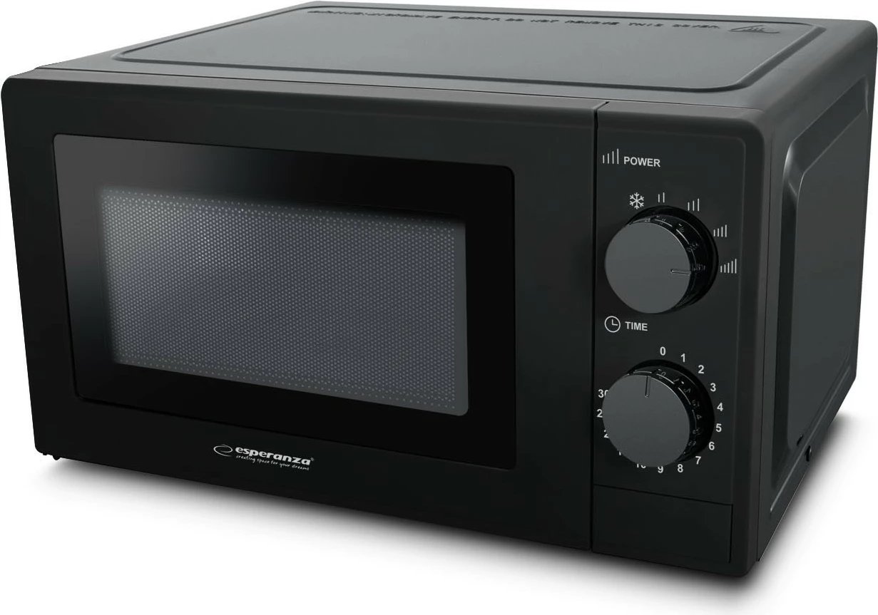 Furrë mikrovale Esperanza Estofado, 20L, 700W, e zezë