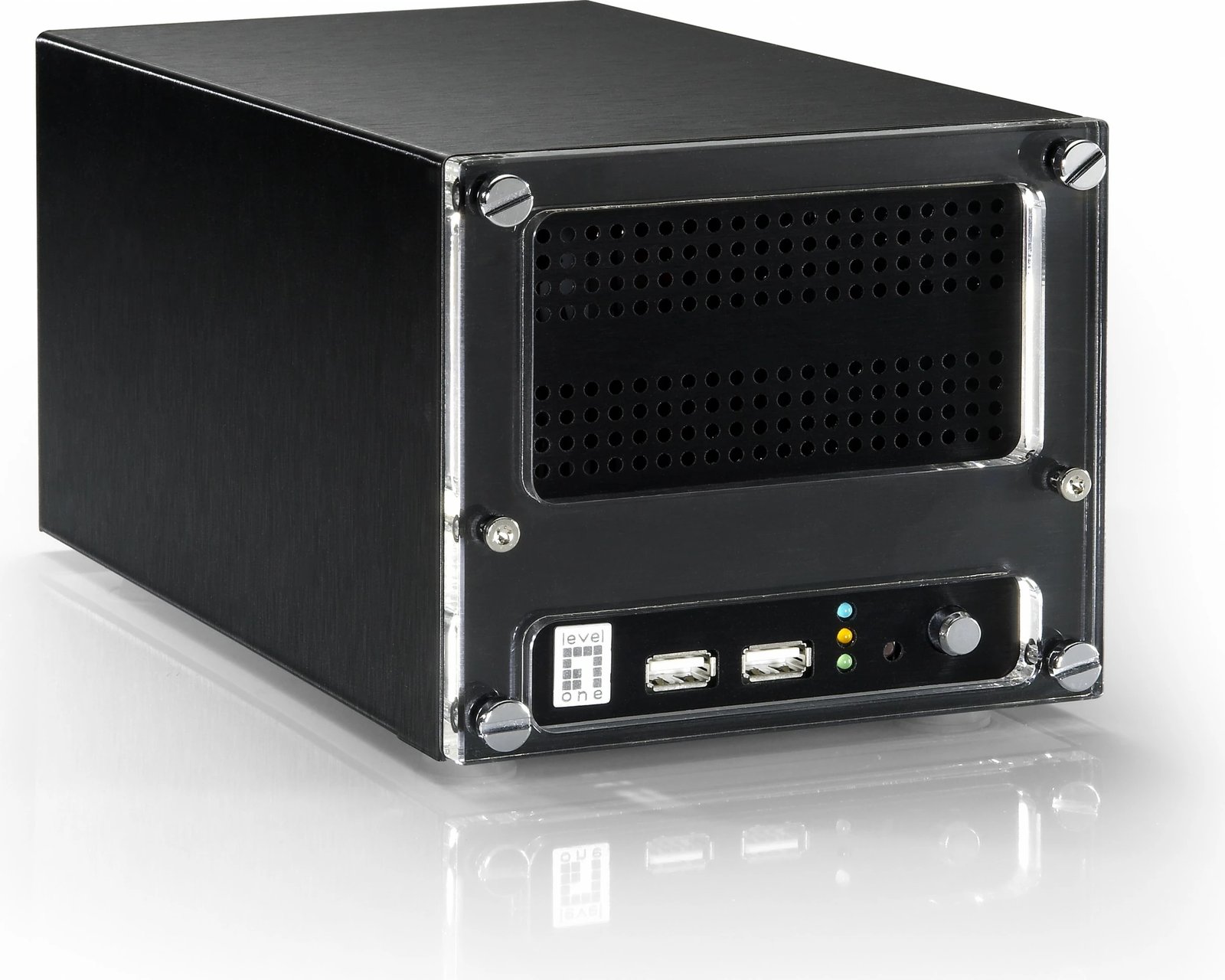 NVR LevelOne HUBBLE 4-Channel, 4 kanale, 3 përdorues, G.711, PCM, H.264, Embedded LINUX