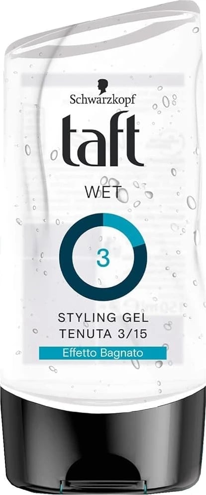 Xhel për stilimin e flokëve Schwarzkopf Taft Men, 150 ml
