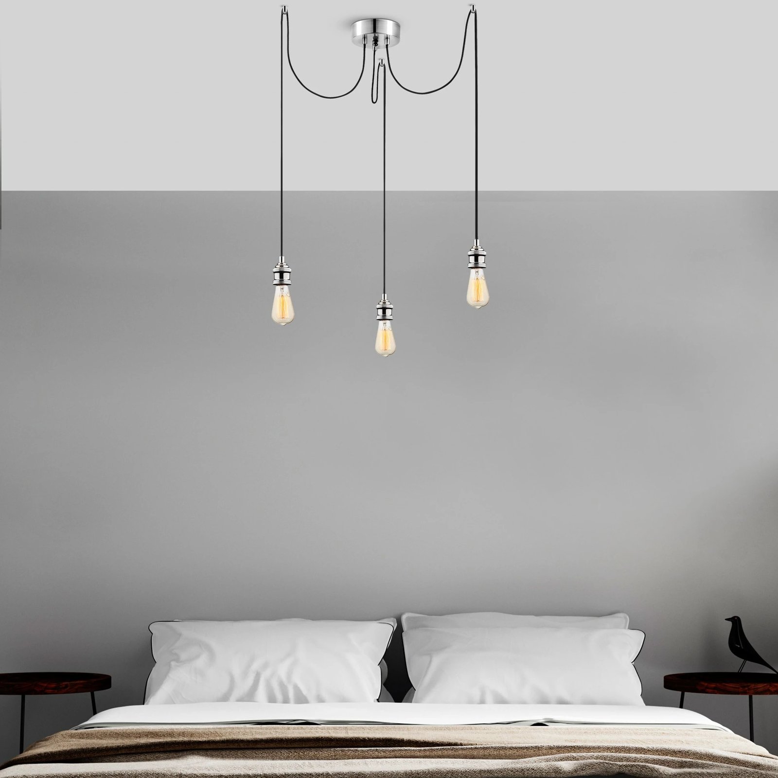 Llambë tavani Opviq, Kabluni, krom, MR-905 Llambë tavani Opviq, Kabluni, krom, MR-905