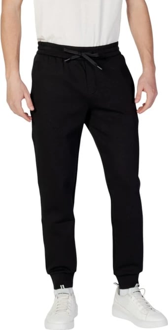Pantallona meshkuj Armani Exchange, të zeza