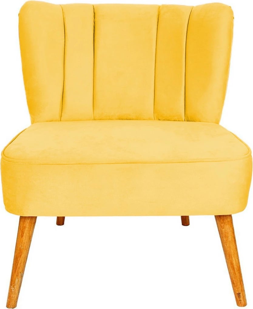 Karrige krahu Moon River, ngjyrë mustard, Atelier del Sofa