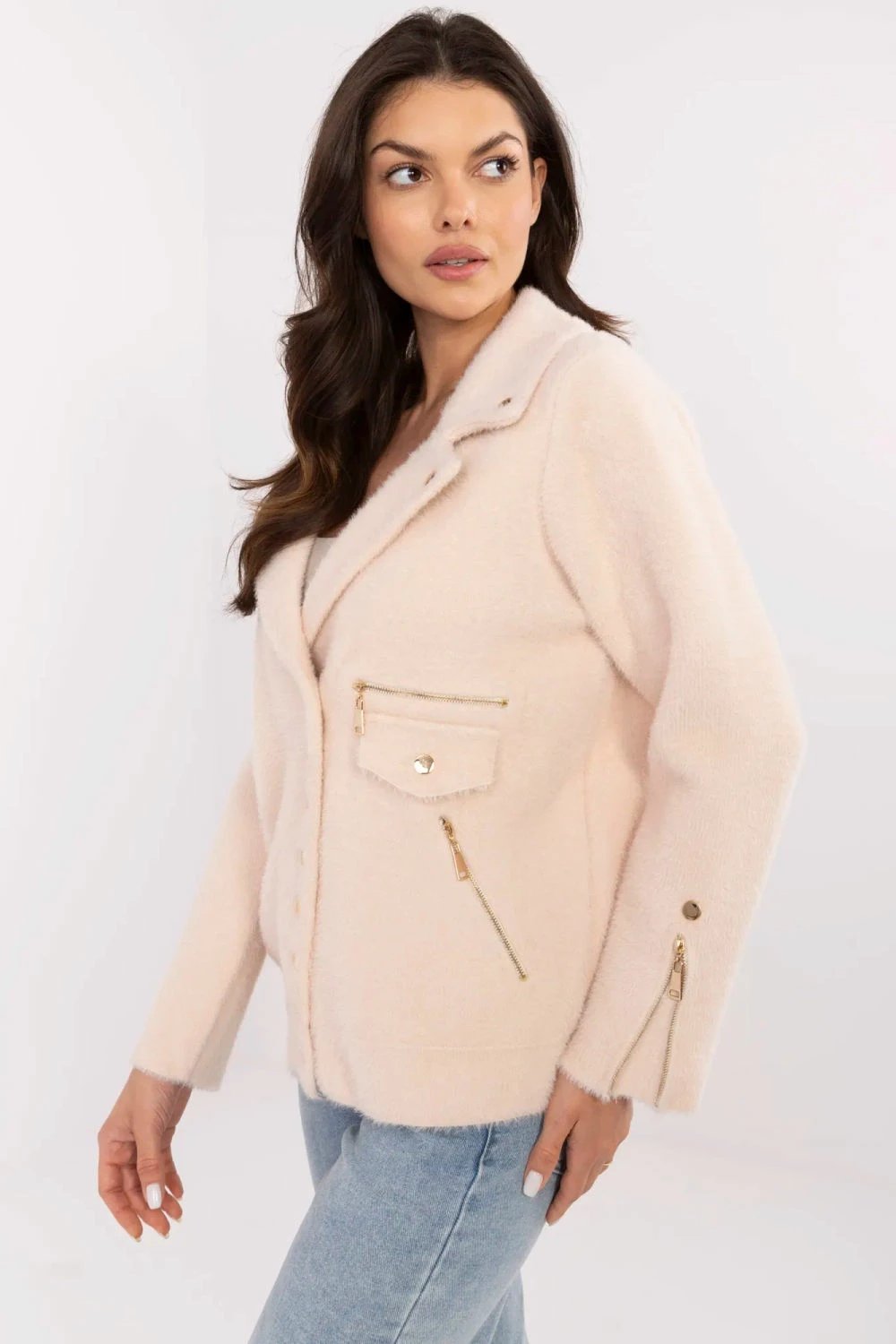 Jakne femra MBM 211725, beige